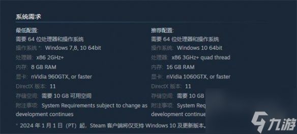 《死于刀锋》游戏配置要求介绍
