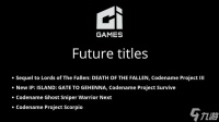 《堕落之主》发行商CI Games后续新作详情曝光