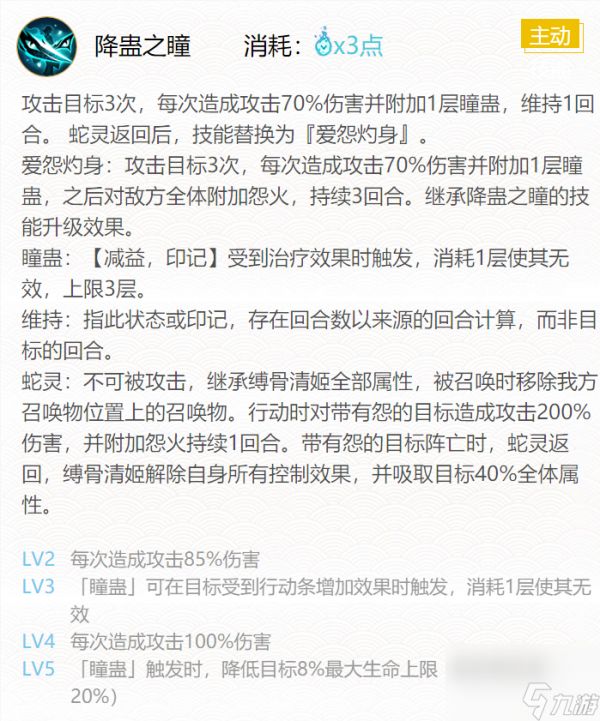 阴阳师缚骨清姬御魂搭配攻略