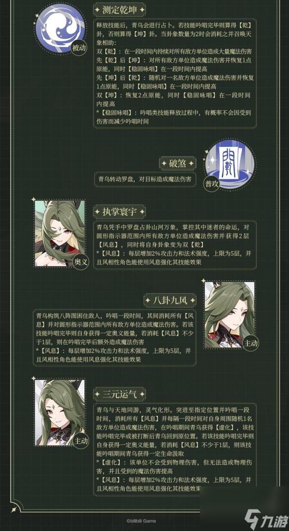 《依露希尔星晓》青乌怎么样 太虚乘风青乌技能介绍