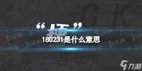180231推荐意思