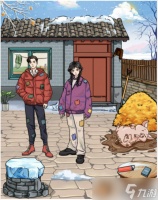 《文字玩出花》寒冬取暖帮两人抵御严寒通关攻略