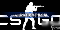 csgo蓝宝石野牛价格介绍 csgo蓝宝石野牛多少元
