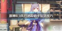 原神猎手游戏怎么玩 《原神》3.3风行迷踪猎手攻略