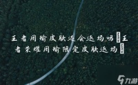 王者周瑜皮肤还会返场吗 王者荣耀周瑜限定皮肤返场