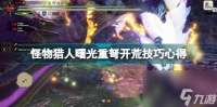怪物猎人曙光重弩怎么开荒最好 怪物猎人曙光重弩开荒技巧心得