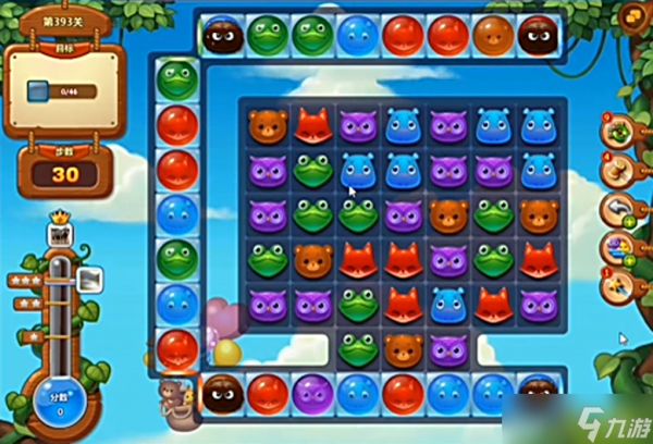 《开心消消乐》393关攻略