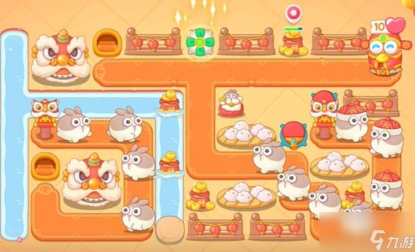 保卫萝卜4新春大集15关攻略