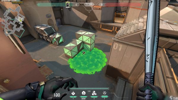 《无畏契约》蝰蛇全地图常用守包毒使用方法