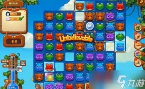 《开心消消乐》696关通关攻略