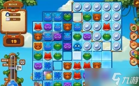 《开心消消乐》696关通关攻略