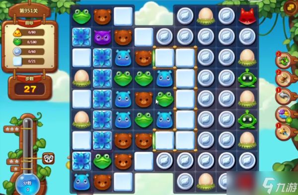 《开心消消乐》951关通关攻略