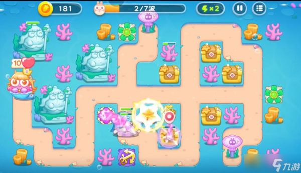 保卫萝卜4海的闺女46关攻略