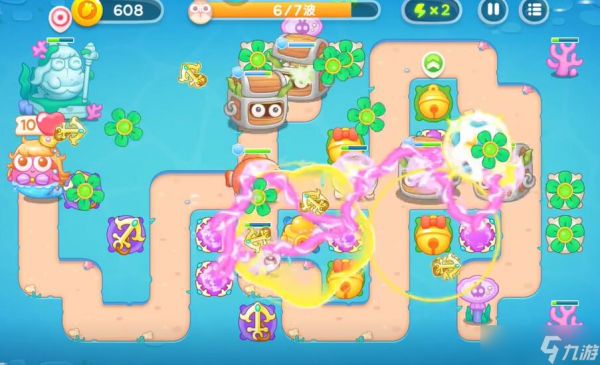 保卫萝卜4海的闺女46关攻略