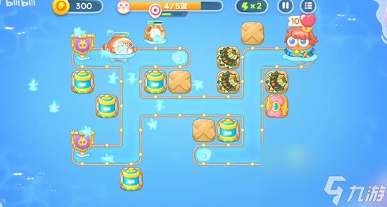 保卫萝卜4海的闺女第11关攻略