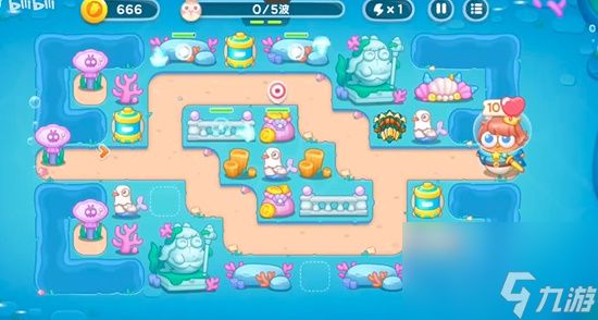 保卫萝卜4海的闺女第11关攻略