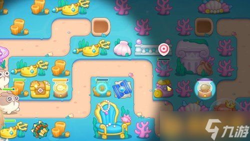 《保卫萝卜4》海的闺女第7关满星图文攻略，怎么放置炮塔容易通关