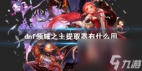 dnf领域之主提取器效果介绍