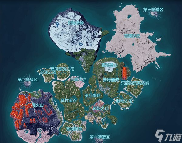 幻兽帕鲁热血蜥位置/属性一览