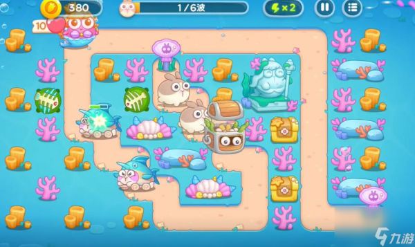 保卫萝卜4海的闺女第55关通关流程分享