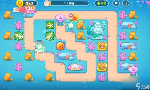 保卫萝卜4海的闺女第55关通关流程分享