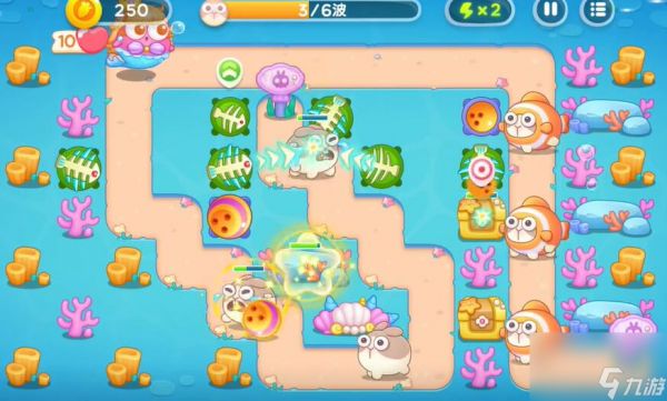 保卫萝卜4海的闺女第55关通关流程分享