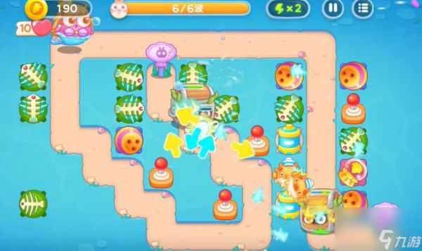 保卫萝卜4海的闺女第55关通关流程分享