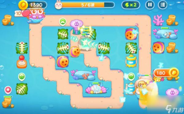 保卫萝卜4海的闺女第55关通关流程分享