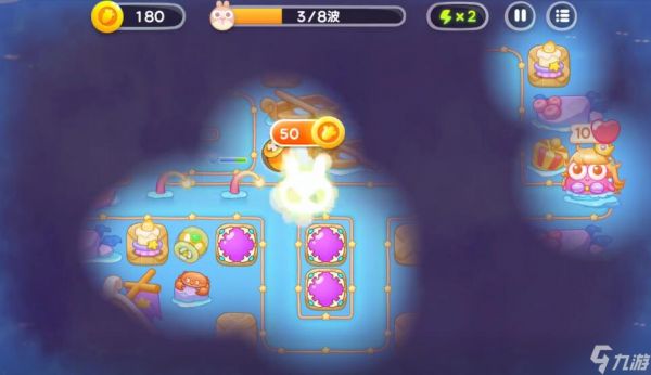 保卫萝卜4海的闺女67关攻略