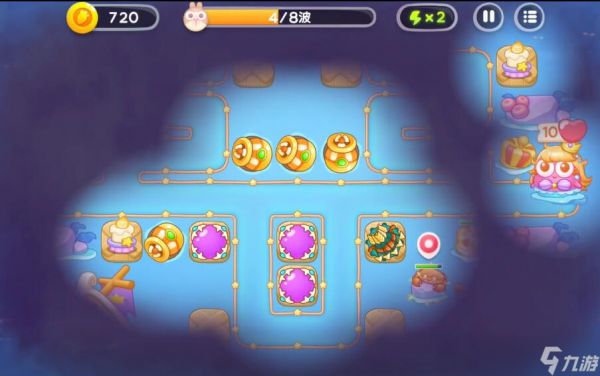 保卫萝卜4海的闺女67关攻略