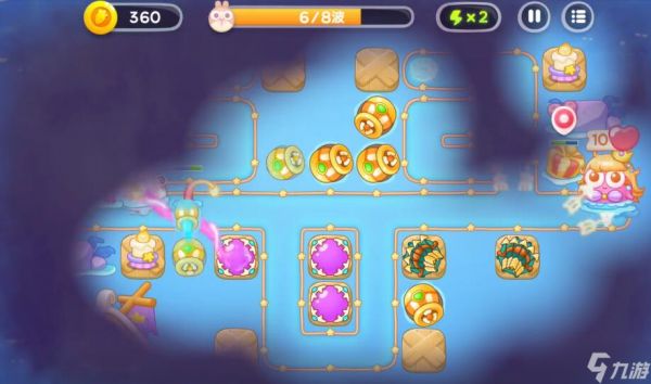 保卫萝卜4海的闺女67关攻略