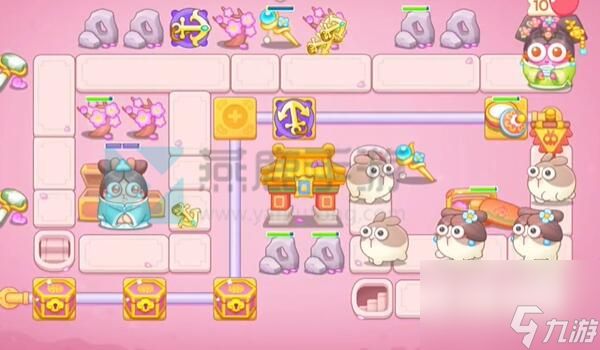 保卫萝卜4秋妃传第23关攻略