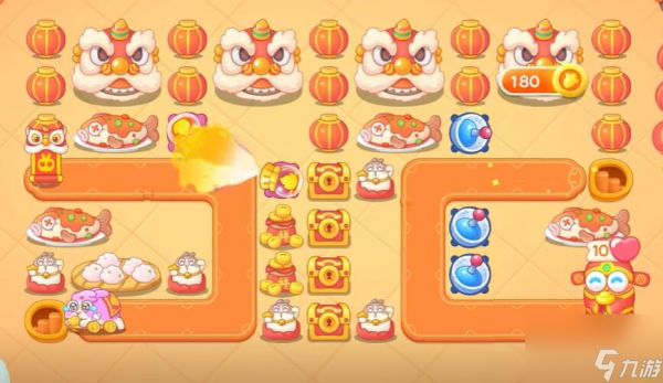 保卫萝卜4新春大集第9关怎么过