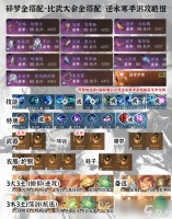 逆水寒手游碎梦搭配攻略推荐 比武 帮战 PVE搭配一图流