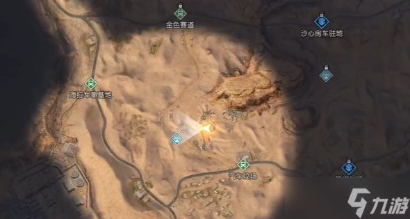 黎明觉醒金色沙漠宝箱位置大全