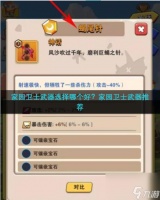 家园卫士装备推荐 家园卫士装备推荐介绍