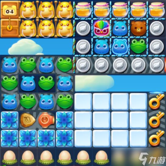 《开心消消乐》1614关通关攻略