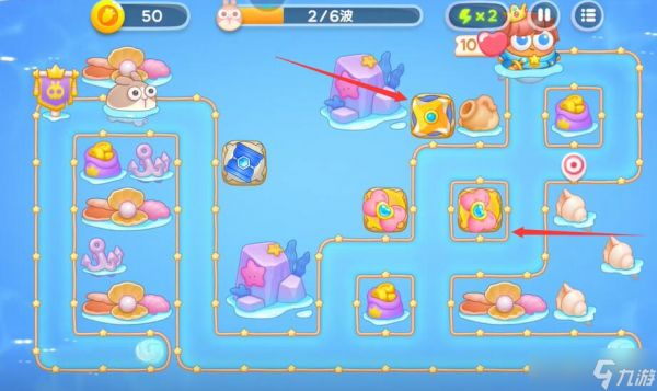 保卫萝卜4海的闺女第77关攻略