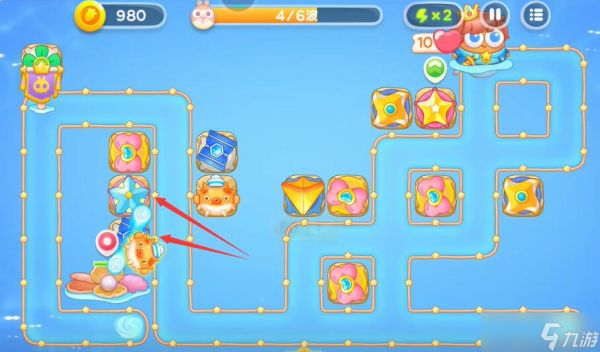 保卫萝卜4海的闺女第77关攻略