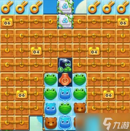 《开心消消乐》1629关通关攻略