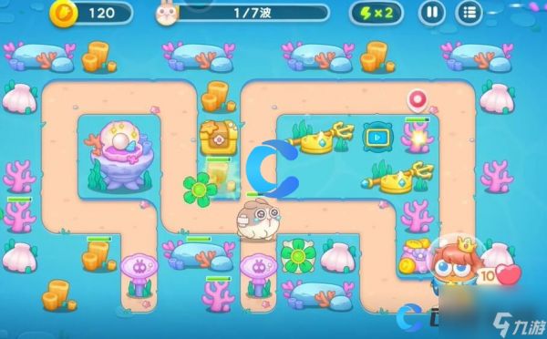 《保卫萝卜4》海的闺女第八十三关通关攻略