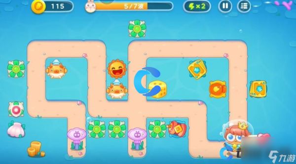 《保卫萝卜4》海的闺女第八十三关通关攻略