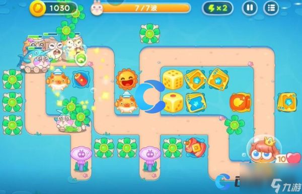 《保卫萝卜4》海的闺女第八十三关通关攻略