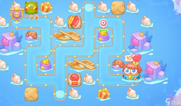 《保卫萝卜4》海的闺女第63关满星攻略