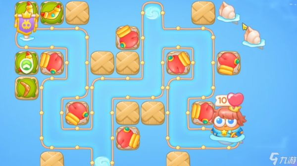 《保卫萝卜4》海的闺女第63关满星攻略