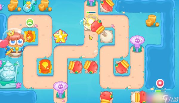 《保卫萝卜4》海的闺女第63关满星攻略