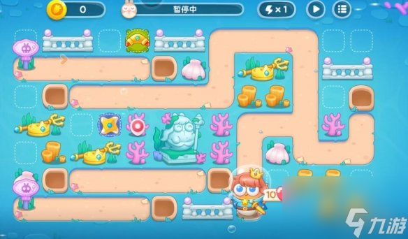 保卫萝卜4海的闺女第92关攻略