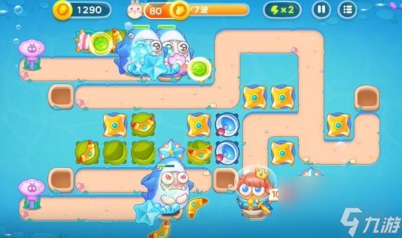 保卫萝卜4海的闺女第92关攻略