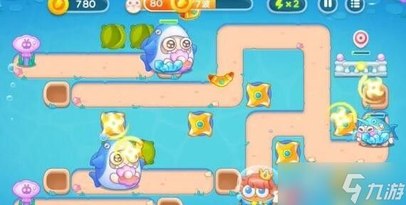 《保卫萝卜4》海的闺女92关攻略