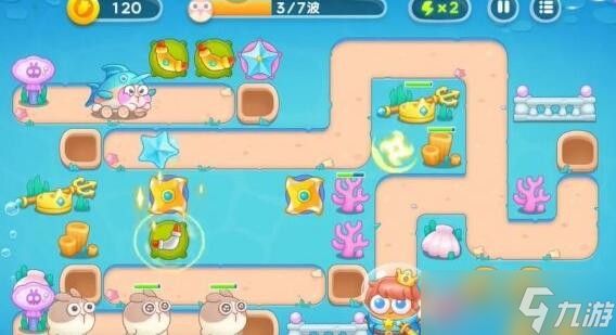 《保卫萝卜4》海的闺女92关攻略